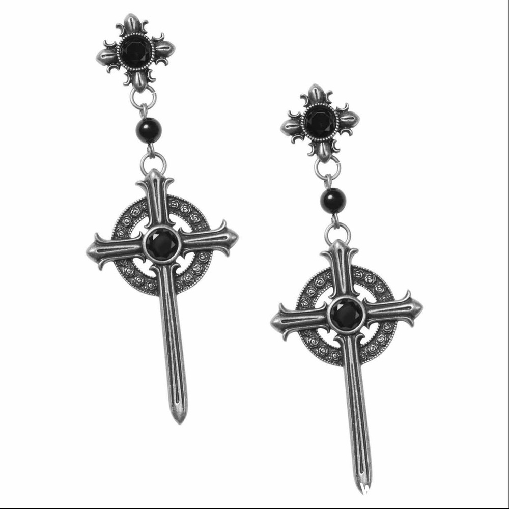 Killstar Rosary Earrings